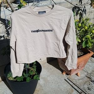 Long sleeve crop top